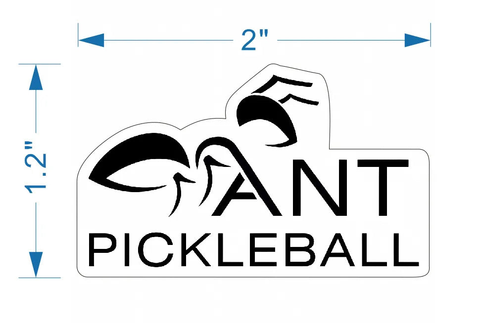 Ant Pickleball Stickers (5 pack)